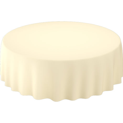 Evolin® Tablecover Round Ø 240 cm Cream